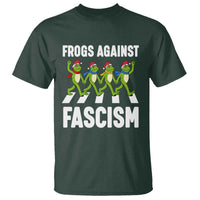 Santa Frog Against Fascism T Shirt Christmas Holiday Frogs Band Resistance Protest - Wonder Print Shop
