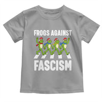Santa Frog Against Fascism Toddler T Shirt Christmas Holiday Frogs Band Resistance Protest - Wonder Print Shop