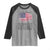 We The People Serve No Kings Raglan Shirt Patriotic Eagle American Flag - Wonder Print Shop
