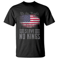 We The People Serve No Kings T Shirt Patriotic Eagle American Flag - Wonder Print Shop