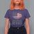 We The People Serve No Kings T Shirt For Women Patriotic Eagle American Flag - Wonder Print Shop