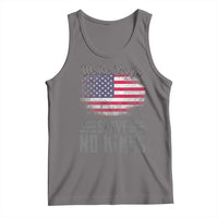 We The People Serve No Kings Tank Top Patriotic Eagle American Flag - Wonder Print Shop