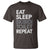 Eat Sleep Skibidi Toilet Repeat T Shirt Funny Gen Alpha Slang - Wonder Print Shop