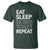 Eat Sleep Skibidi Toilet Repeat T Shirt Funny Gen Alpha Slang - Wonder Print Shop
