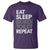 Eat Sleep Skibidi Toilet Repeat T Shirt Funny Gen Alpha Slang - Wonder Print Shop