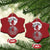 Bigfoot Christmas Ornament Sasquatch Under The Moon Cryptid - Wonder Print Shop