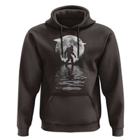 Bigfoot Hoodie Sasquatch Under The Moon Cryptid