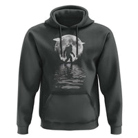 Bigfoot Hoodie Sasquatch Under The Moon Cryptid