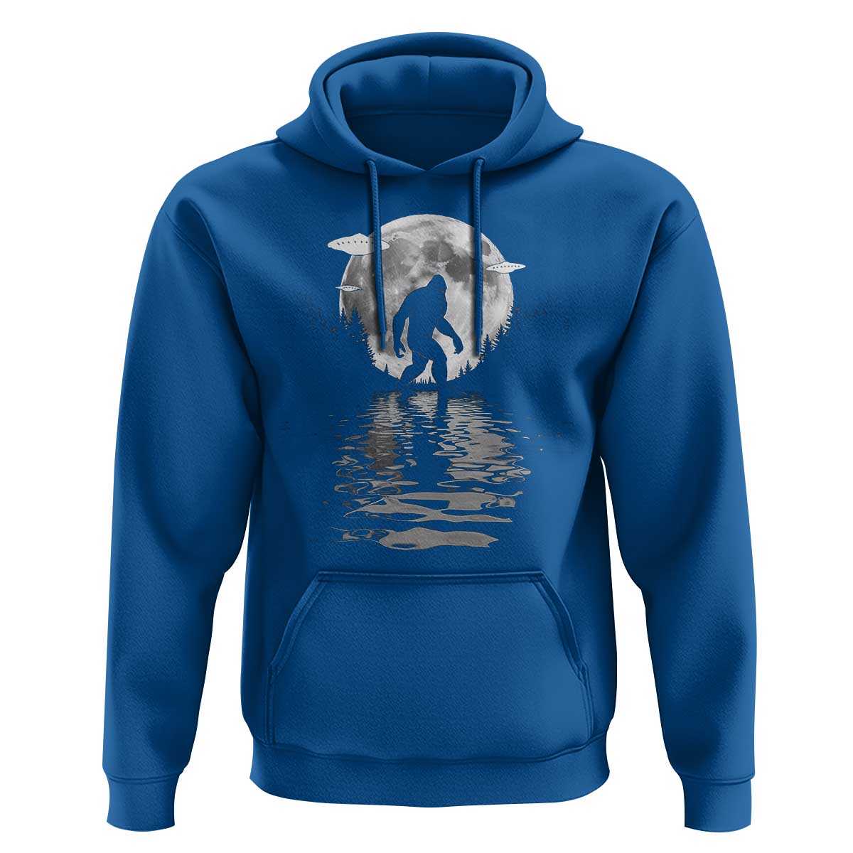 Bigfoot Hoodie Sasquatch Under The Moon Cryptid
