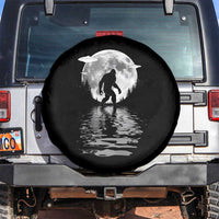 Bigfoot Spare Tire Cover Sasquatch Under The Moon Cryptid