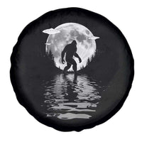 Bigfoot Spare Tire Cover Sasquatch Under The Moon Cryptid