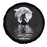 Bigfoot Spare Tire Cover Sasquatch Under The Moon Cryptid