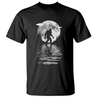 Bigfoot T Shirt Sasquatch Under The Moon Cryptid - Wonder Print Shop