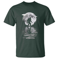 Bigfoot T Shirt Sasquatch Under The Moon Cryptid - Wonder Print Shop