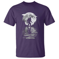 Bigfoot T Shirt Sasquatch Under The Moon Cryptid - Wonder Print Shop