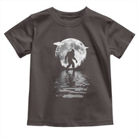 Bigfoot Toddler T Shirt Sasquatch Under The Moon Cryptid