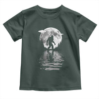 Bigfoot Toddler T Shirt Sasquatch Under The Moon Cryptid