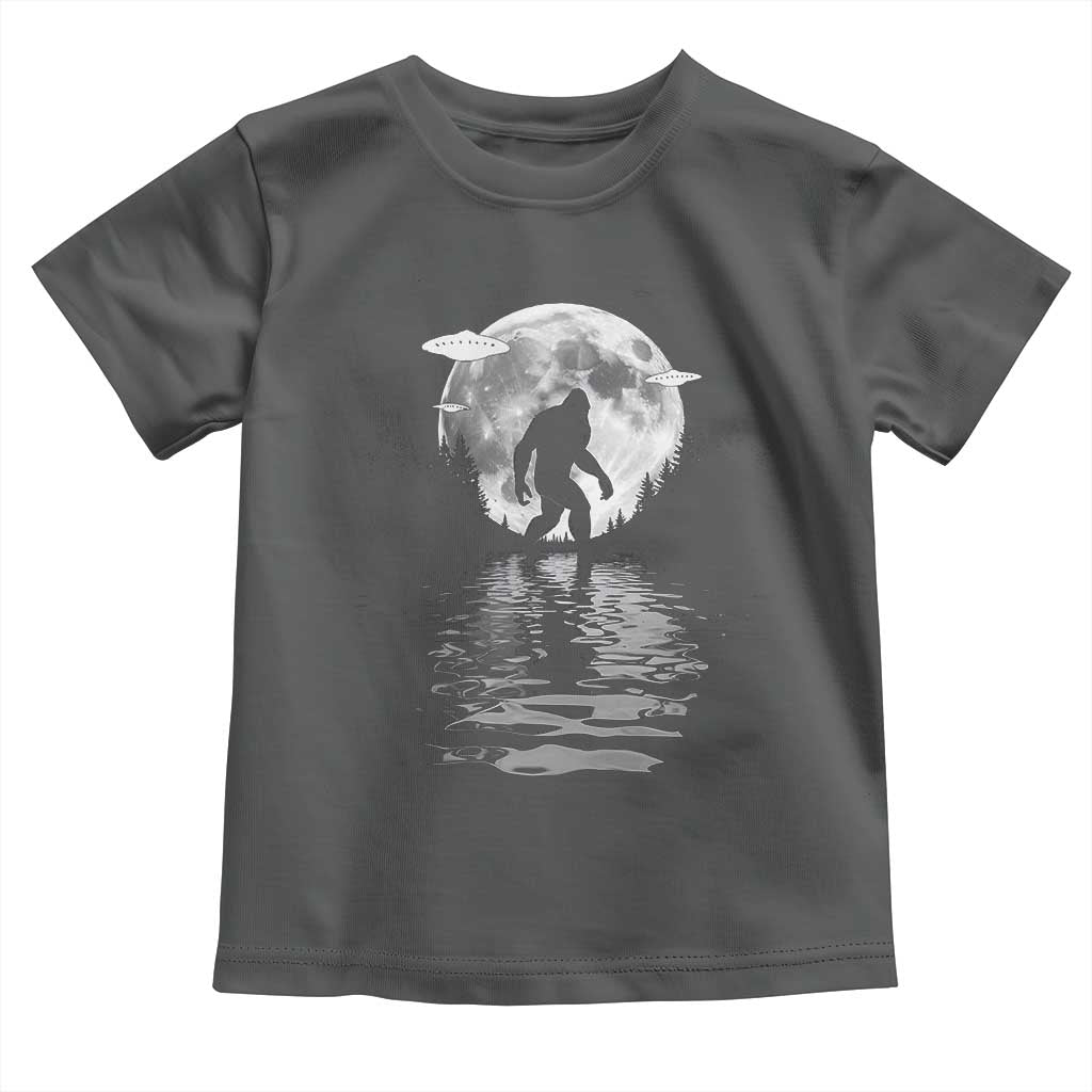 Bigfoot Toddler T Shirt Sasquatch Under The Moon Cryptid