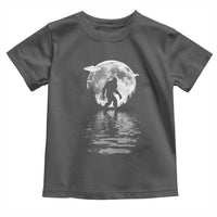 Bigfoot Toddler T Shirt Sasquatch Under The Moon Cryptid