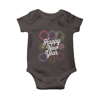 Happy New Year 2025 Baby Onesie Fireworks Party Supplies Family Matching