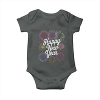 Happy New Year 2025 Baby Onesie Fireworks Party Supplies Family Matching