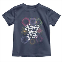 Happy New Year 2025 Toddler T Shirt Fireworks Party Supplies Family Matching