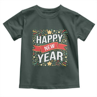 Happy New Year 2025 Toddler T Shirt Confetti Fireworks Party Supplies Family Matching