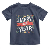Happy New Year 2025 Toddler T Shirt Confetti Fireworks Party Supplies Family Matching