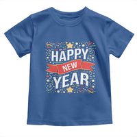 Happy New Year 2025 Toddler T Shirt Confetti Fireworks Party Supplies Family Matching