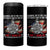 Patriotic Memorial Day 4 in 1 Can Cooler Tumbler Remember Our Heroes Veterans Brothers American Flag