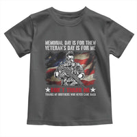 Patriotic Memorial Day Toddler T Shirt Remember Our Heroes Veterans Brothers American Flag