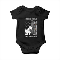 Patriotic Memorial Day Baby Onesie We Stand For the Flag We Kneel For The Fallen US Patriots