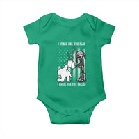 Patriotic Memorial Day Baby Onesie We Stand For the Flag We Kneel For The Fallen US Patriots