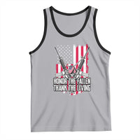 Patriotic Memorial Day Tank Top Honor The Fallen Thank The Living Memorial Day Veterans Day