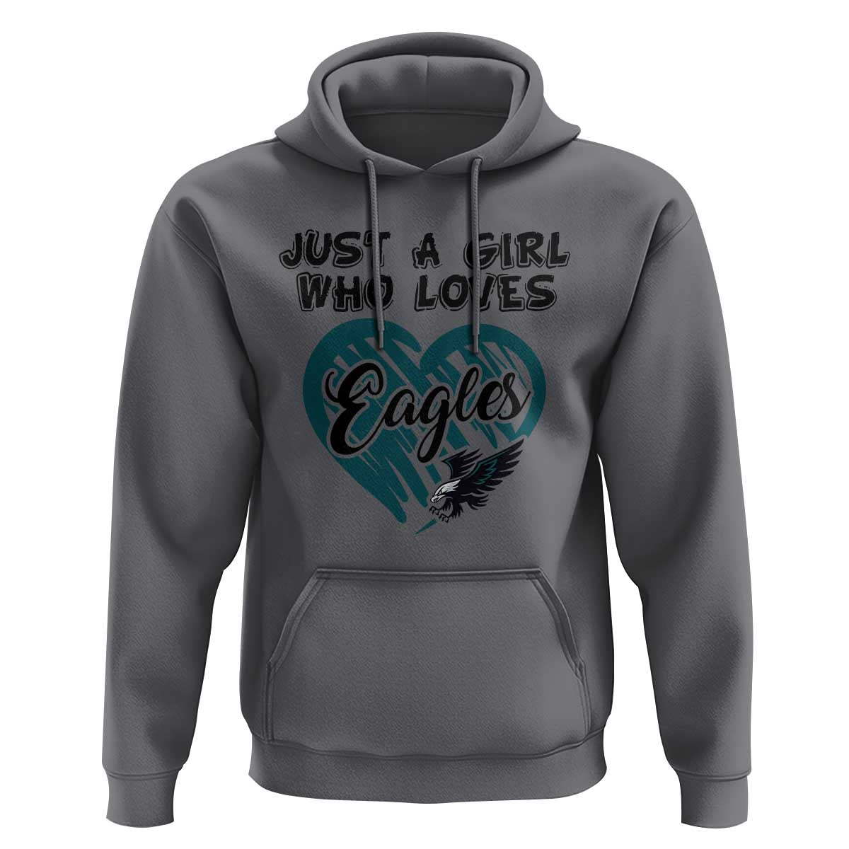 A Girl Who Loves Eagle Hoodie