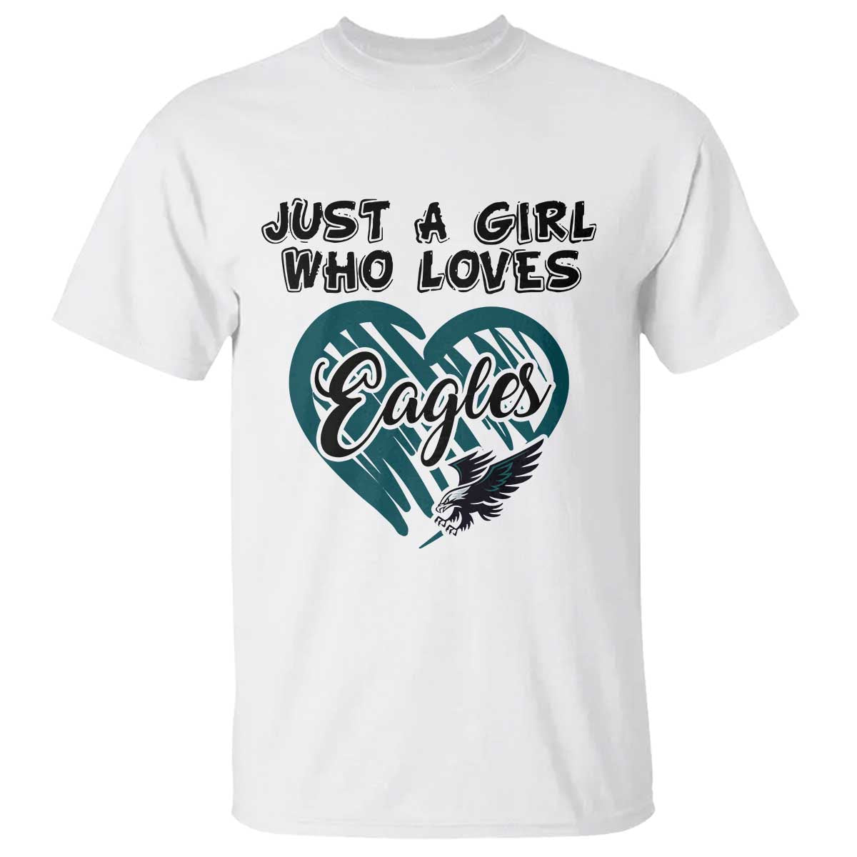 A Girl Who Loves Eagle T Shirt