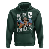 Funny Mexican Cowboy Hoodie Now I'm Back Retro Vintage Desert