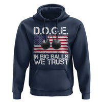 Funny D.O.G.E Patriotic 2025 Hoodie In Big Balls We Trust American Flag