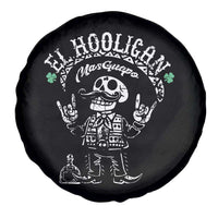 Funny Mexican Mariachi Skeleton Spare Tire Cover El Hooligan Mas Guapo Very Handsome