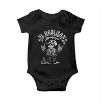 Funny Mexican Mariachi Skeleton Baby Onesie El Hooligan Mas Guapo Very Handsome
