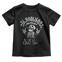 Funny Mexican Mariachi Skeleton Toddler T Shirt El Hooligan Mas Guapo Very Handsome