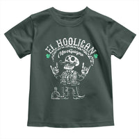 Funny Mexican Mariachi Skeleton Toddler T Shirt El Hooligan Mas Guapo Very Handsome