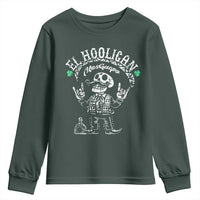 Funny Mexican Mariachi Skeleton Youth Sweatshirt El Hooligan Mas Guapo Very Handsome