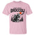 Quest Squad Broccoli Cat T Shirt Funny Hiking Adventure Cute Camping Feline