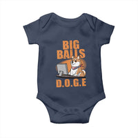 Funny Big Balls D.O.G.E Baby Onesie DOGE Shiba