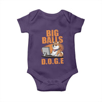 Funny Big Balls D.O.G.E Baby Onesie DOGE Shiba