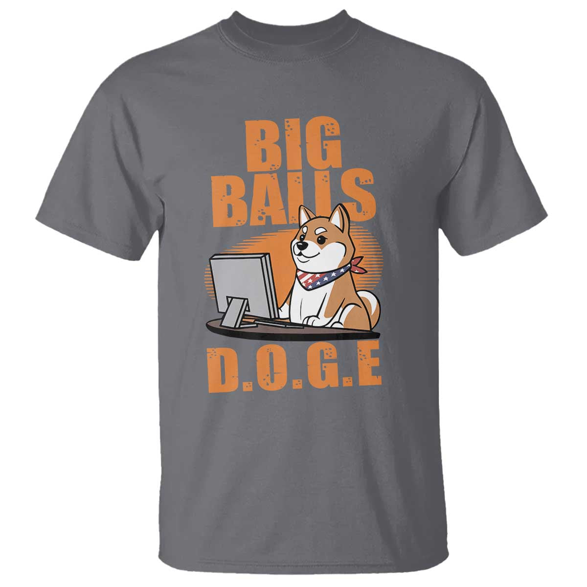 Funny Big Balls D.O.G.E T Shirt DOGE Shiba