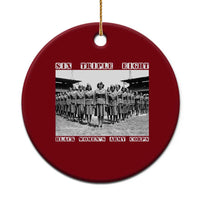6 Triple 8 Ceramic Ornament Black Women's Army Corps 6888th Battalion - Wonder Print Shop