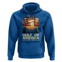 Gulf Of America Hoodie Est 2025 American Flag Retro