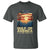 Gulf Of America T Shirt Est 2025 American Flag Retro